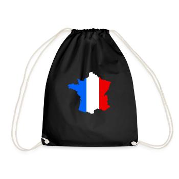 France - Sac de sport léger - noir - Devant