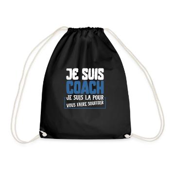 Coach souffrir cadeau - Sac de sport léger - noir - Devant