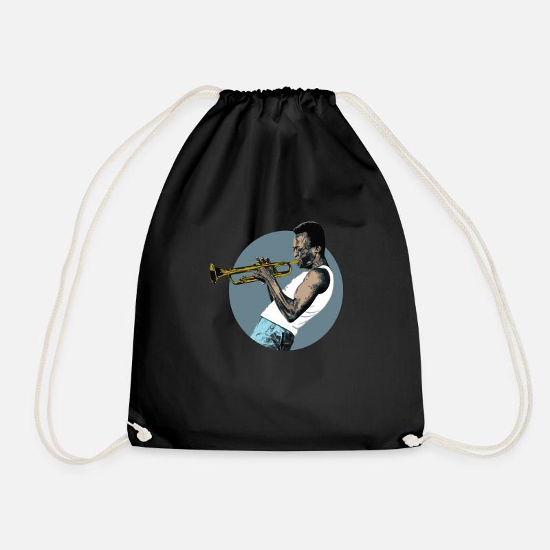 Jazz trompette - Sac de sport léger - noir