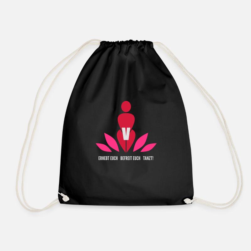 One Billion Rising - Logo - Turnbeutel - Schwarz