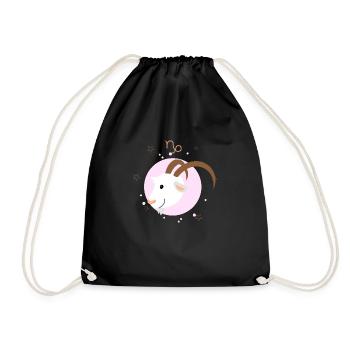 Capricorne - Sac de sport léger - noir - Devant