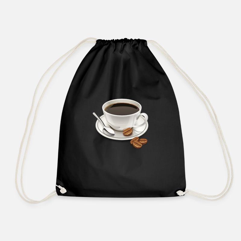 Kaffee - Turnbeutel - Schwarz