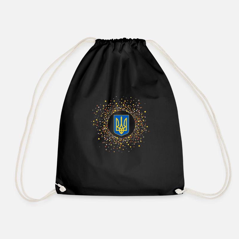 Ukraine - Drawstring Bag - black
