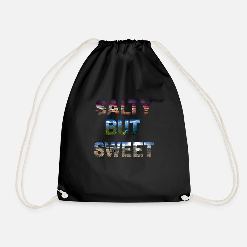 salty but sweet - Turnbeutel - Schwarz