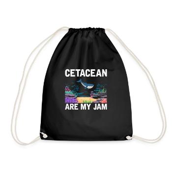 Zooologist Marine Biologist Marine Biology - Drawstring Bag - black - Front