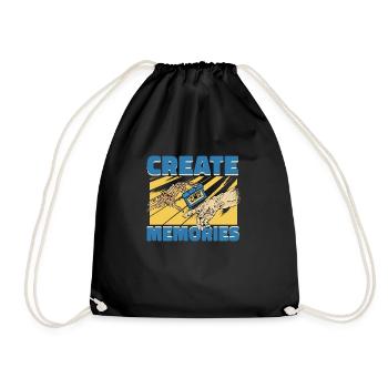 Create Memories Touching Hands Create Memories Tou - Turnbeutel - Schwarz - Vorne