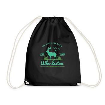 The Earth Has Music - POLRAW - Sac de sport léger - noir - Devant