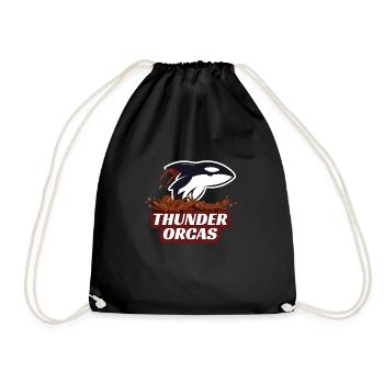 Thunder Orcas 2022 - Turnbeutel - Schwarz - Vorne