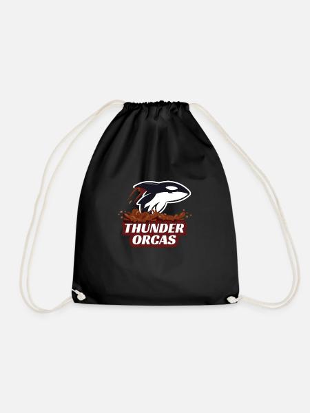 Thunder Orcas 2022 - Turnbeutel - Schwarz