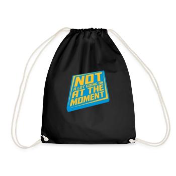 Il ne se passe pas grand-chose - Sac de sport léger - noir - Devant