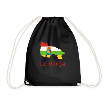 La Rioja - Drawstring Bag - black - Front