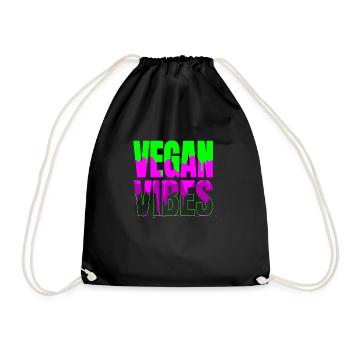 véganisme légume légume pro dictons végétaliens - Sac de sport léger - noir - Devant
