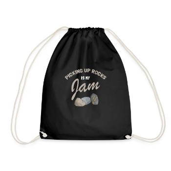 Collectionneur de pierres précieuses et recherche sur les pierres précieuses - Sac de sport léger - noir - Devant