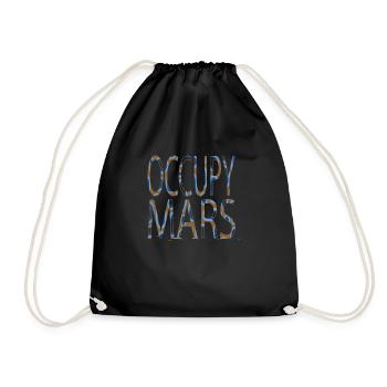 Astronomy Tshirt Quote Geek Cool Birthday Gift - Drawstring Bag - black - Front