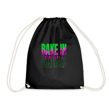 cool funny sayings chef quotes jokes pampered chef - Drawstring Bag - black - Front