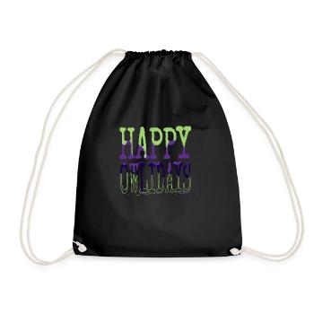 fun funny gym bodybuilder fairy tail funny quote - Turnbeutel - Schwarz - Vorne