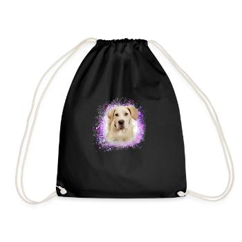 Cane Corso,Dog,Painting,Graffiti,Bulldog - Drawstring Bag - black - Front