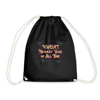 Dernière année, bonne année - Sac de sport léger - noir - Devant