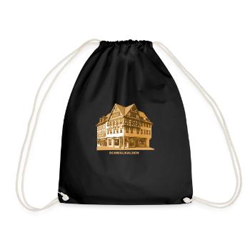 Schmalkalden Thuringe à colombages - Sac de sport léger - noir - Devant