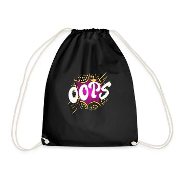 Forgiveness - Drawstring Bag - black - Front