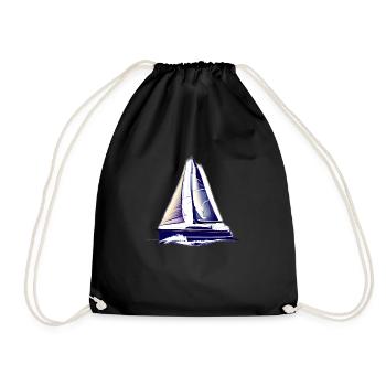 voilier voilier voilier voilier voilier voilier - Sac de sport léger - noir - Devant