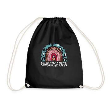 Cadeau de l’escouade de maternelle Boho - Sac de sport léger - noir - Devant