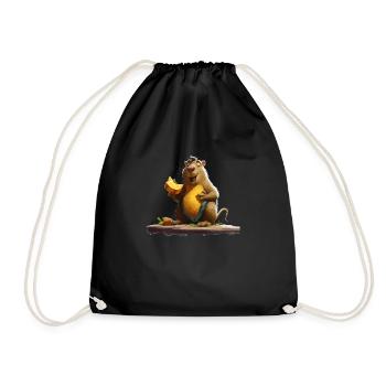 Rongeur - Sac de sport léger - noir - Devant