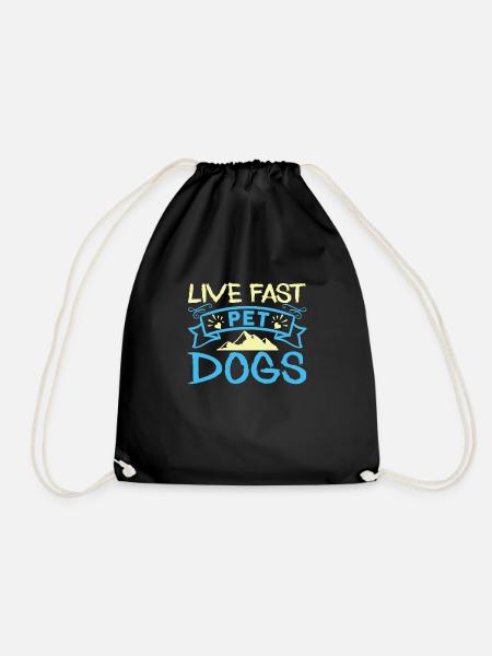 PawPrint Couture - Turnbeutel - Schwarz