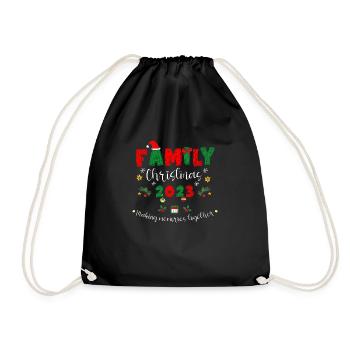Funniest Family Christmas 2023 - Sac de sport léger - noir - Devant