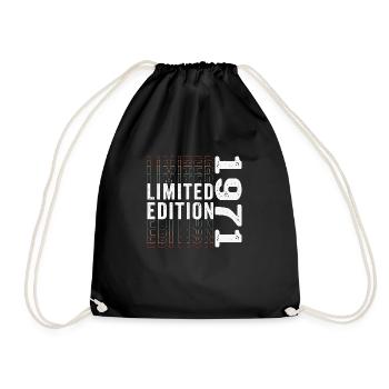 Edition Limitée 1971 - Génial 52ème Anniversaire - Sac de sport léger - noir - Devant