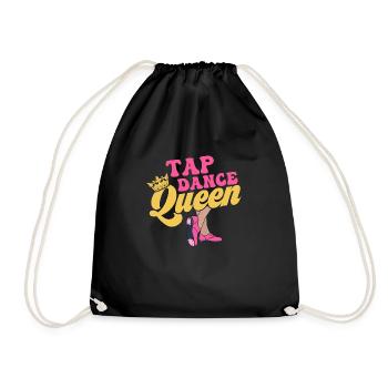 Tap Dance Queen Tap Dancer Tap Dancing - Turnbeutel - Schwarz - Vorne
