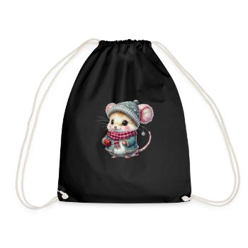 Noël - Sac de sport léger - noir - Devant
