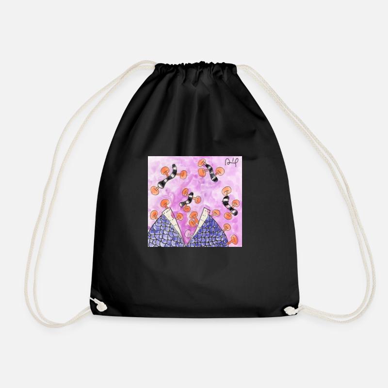 Confusion 20 - Drawstring Bag - black