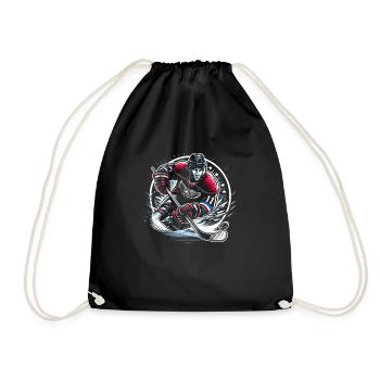 Hockey sur glace - Sac de sport léger - noir - Devant