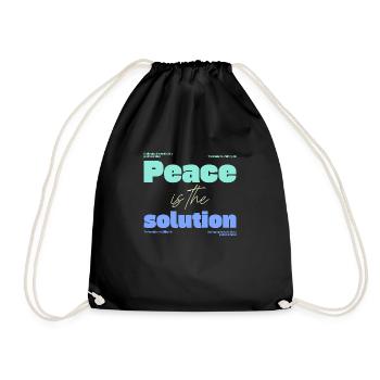 Mental health - Drawstring Bag - black - Front