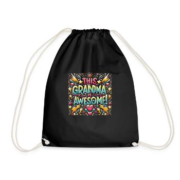Grand-mère est la meilleure arrière-grand-mère - Sac de sport léger - noir - Devant