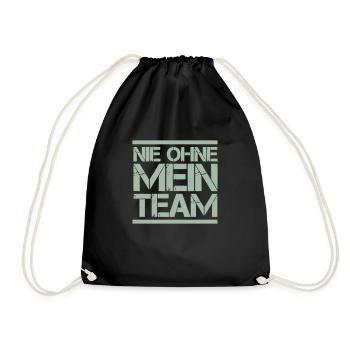 Mon équipe - Sac de sport léger - noir - Devant