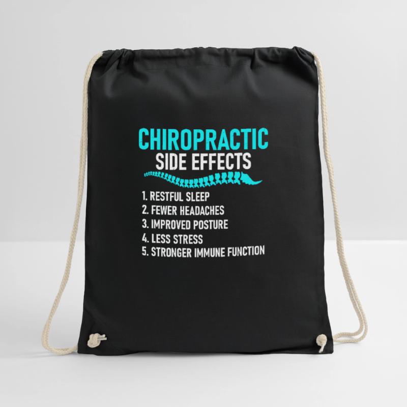 Chiropractic Side Effects Chiropractor Physical Th Drawstring Bag