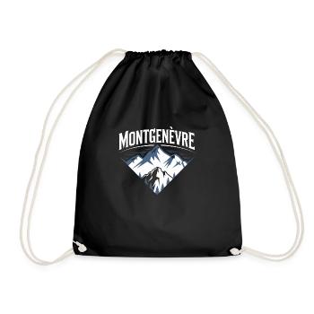 Montgenèvre - Sac de sport léger - noir - Devant