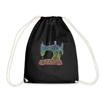 Machine à coudre - Sac de sport léger - noir - Devant