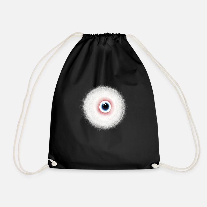 One-eye - Drawstring Bag - black