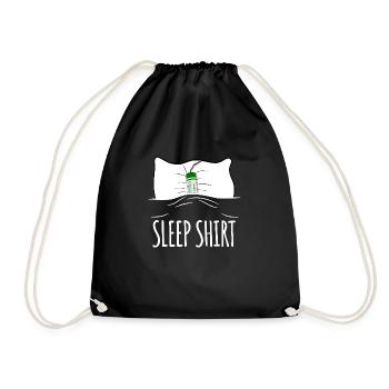 Fireworks Late risers - Drawstring Bag - black - Front