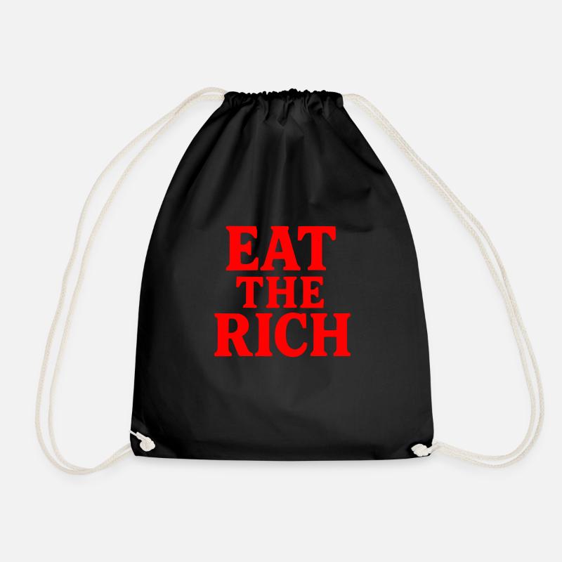 Eat the Rich - Turnbeutel - Schwarz