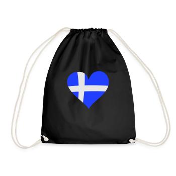 Greece - Drawstring Bag - black - Front