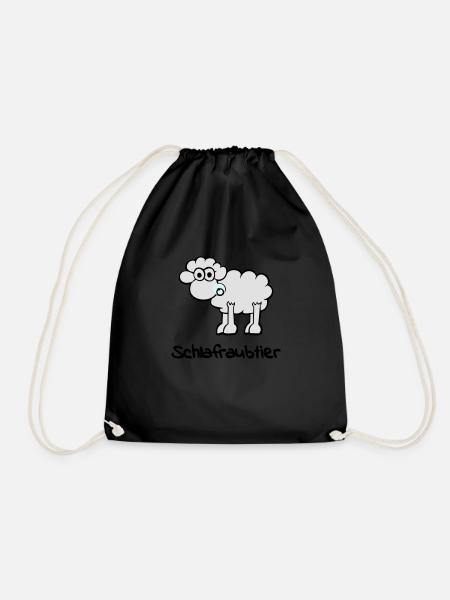 Schlafraubtier - Turnbeutel - Schwarz