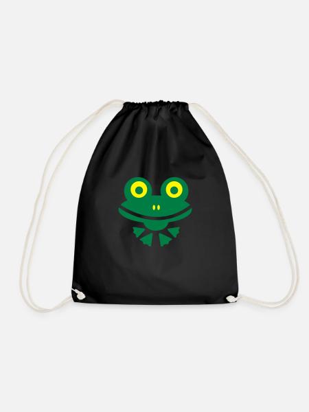 Frog 2 - Turnbeutel - Schwarz