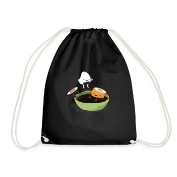 Sushi Bath - Turnbeutel - Schwarz - Vorne