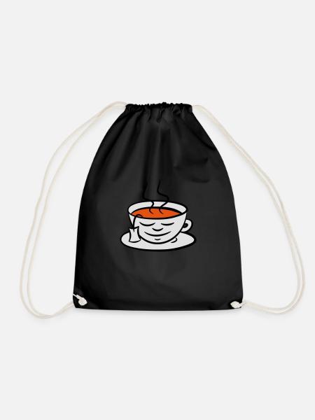 teacup - Turnbeutel - Schwarz
