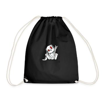 bunny metal - Sac de sport léger - noir - Devant