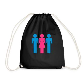 Two Man - Sac de sport léger - noir - Devant